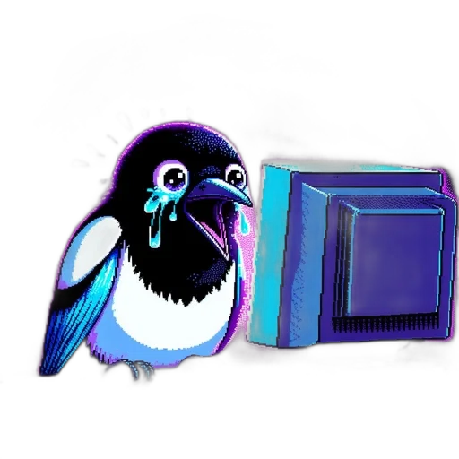 jewelry, animal, vaporwave, 3d render transparent PNG cut-out