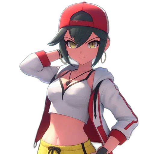 hat, staff, jacket, weapon transparent PNG cut-out