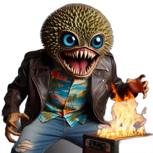 creature, jacket, mask, animal transparent PNG cut-out