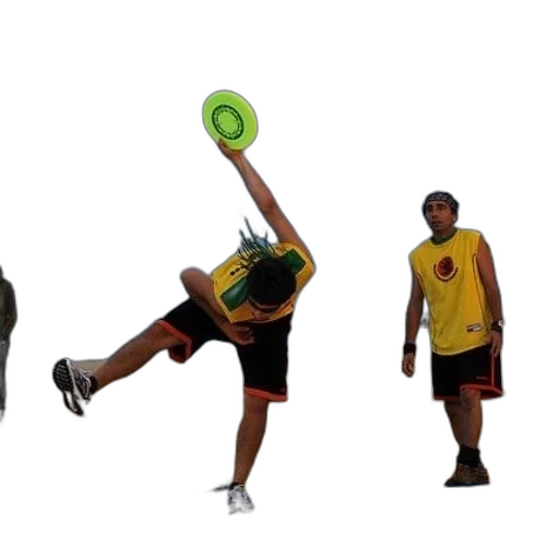 man, yellow, shirt, playing transparent PNG cut-out
