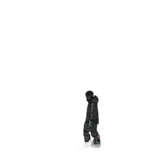 jacket, robot, shoes, staff transparent PNG cut-out