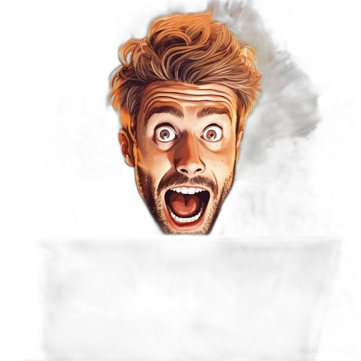 face, mask, hair, watercolor transparent PNG cut-out