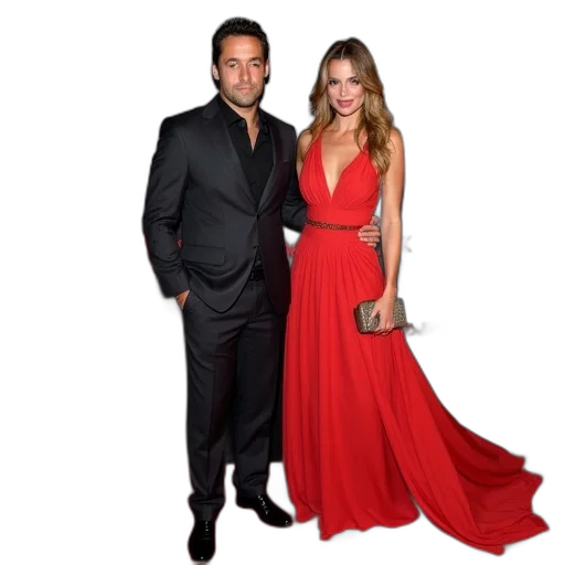 dress, celebrity, person, arrive transparent PNG cut-out