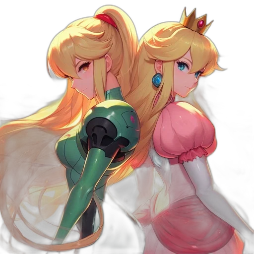 crown, dress, weapon, staff transparent PNG cut-out