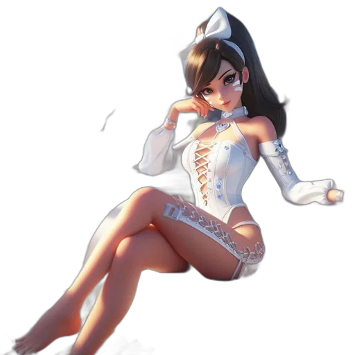 dress, staff, weapon, robot transparent PNG cut-out