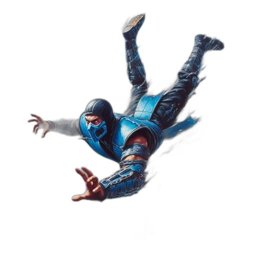 jacket, mask, creature, concept art transparent PNG cut-out