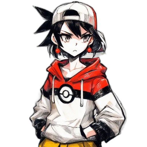 jacket, hat, staff, animal transparent PNG cut-out