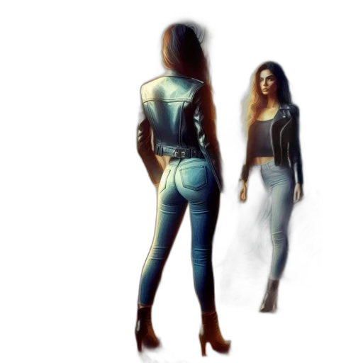 jacket, dress, concept art, pixel art transparent PNG cut-out
