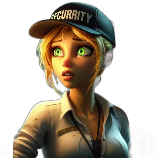 staff, hat, face, jacket transparent PNG cut-out