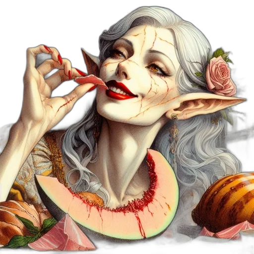 food, fantasy art, photorealistic, concept art transparent PNG cut-out