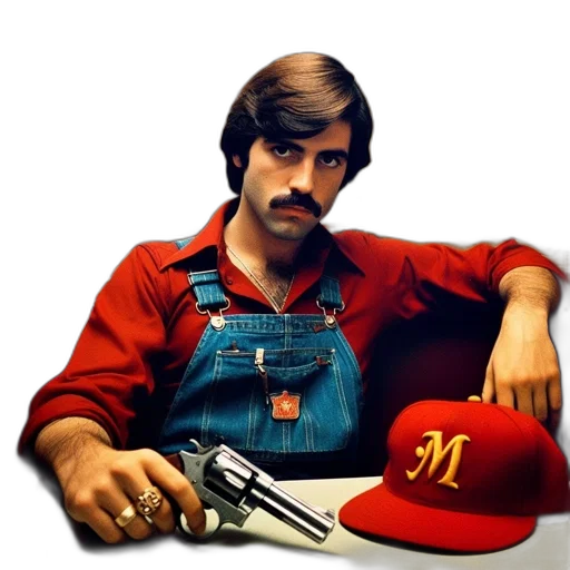 hat, staff, weapon, hair transparent PNG cut-out