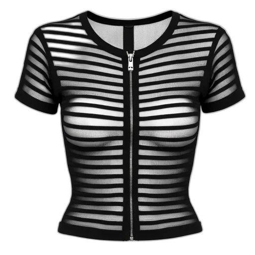 jacket, dress, 3d render, monochrome transparent PNG cut-out