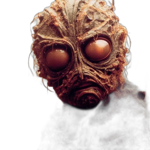 mask, creature, face, robot transparent PNG cut-out