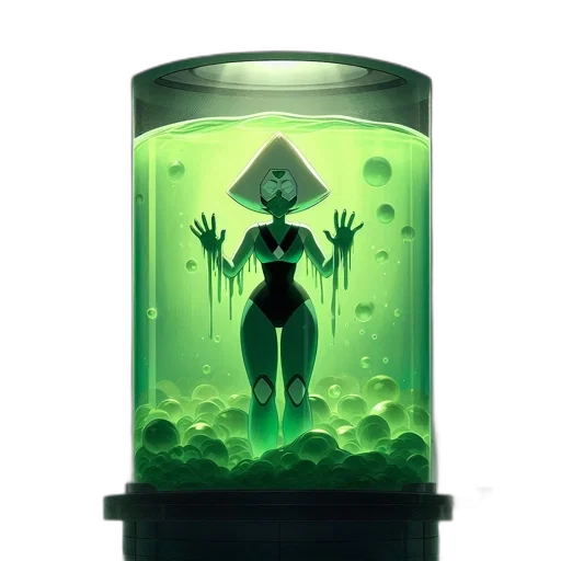 bottle, robot, creature, mask transparent PNG cut-out
