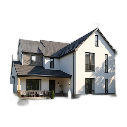 building, 3d render, photorealistic, concept art transparent PNG cut-out