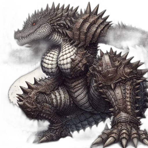 dragon, creature, animal, concept art transparent PNG cut-out