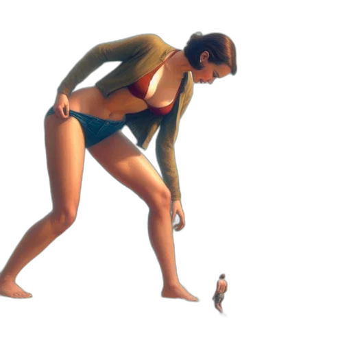 3d render, concept art, photorealistic, underwater transparent PNG cut-out