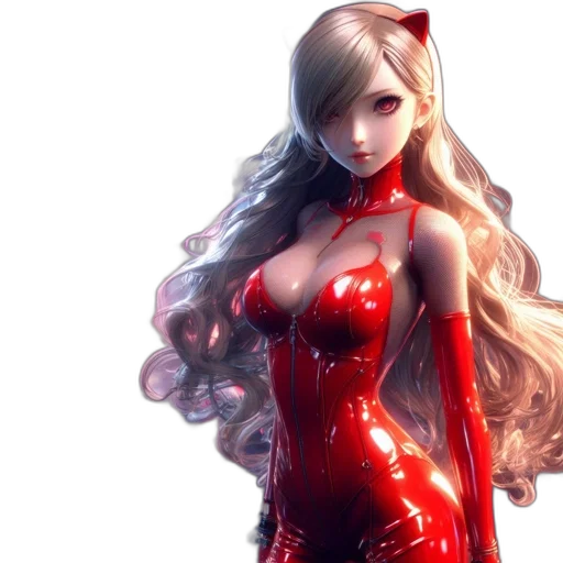 dress, concept art, fantasy art, 3d render transparent PNG cut-out