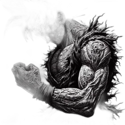 creature, dragon, mask, hair transparent PNG cut-out