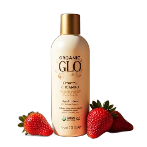 organic, glo, tea, shampoo transparent PNG cut-out