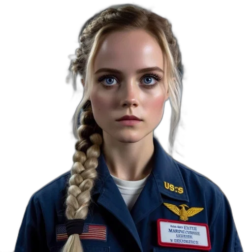 jacket, face, hair, robot transparent PNG cut-out