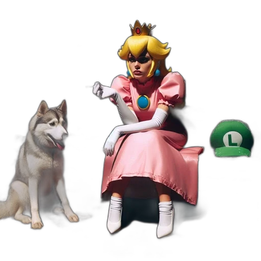 crown, dress, animal, hat transparent PNG cut-out