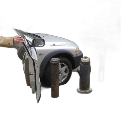 car, weapon, robot, staff transparent PNG cut-out