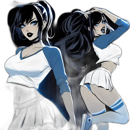 anime, concept art, comic book art, fantasy art transparent PNG cut-out