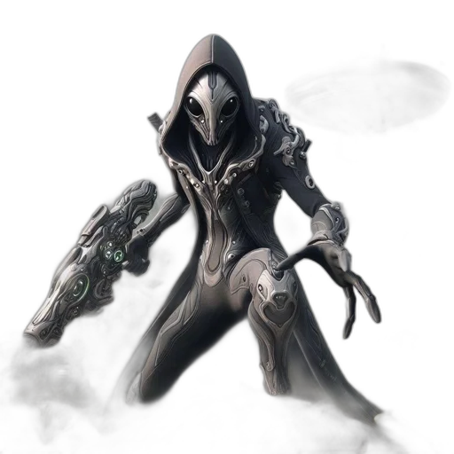 robot, creature, mask, weapon transparent PNG cut-out