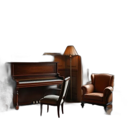 furniture, photorealistic, 3d render, concept art transparent PNG cut-out