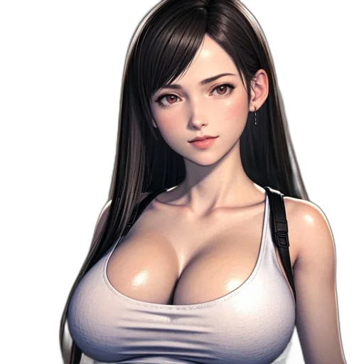 dress, face, robot, photorealistic transparent PNG cut-out