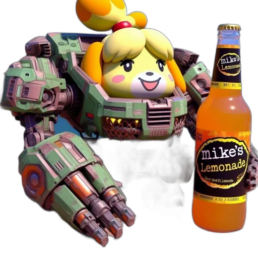robot, weapon, bottle, food transparent PNG cut-out