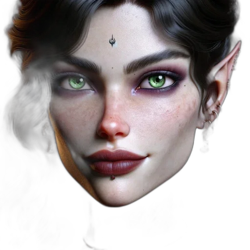 face, mask, jewelry, creature transparent PNG cut-out