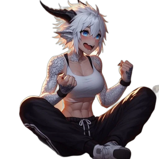 dragon, weapon, creature, staff transparent PNG cut-out