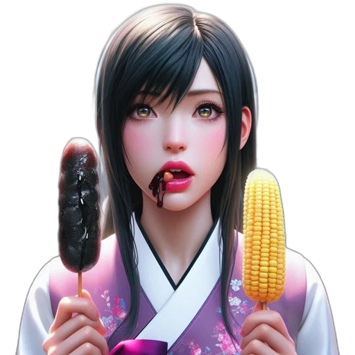 food, weapon, staff, face transparent PNG cut-out