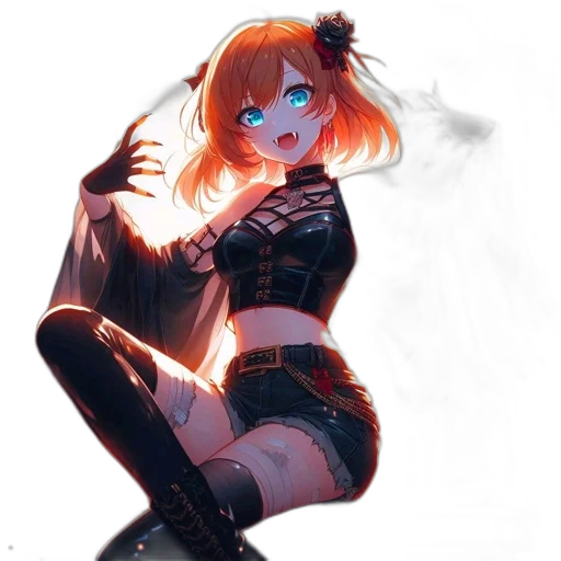 dress, staff, weapon, robot transparent PNG cut-out
