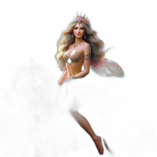 staff, jewelry, dress, creature transparent PNG cut-out