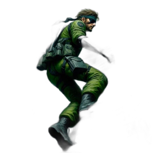 concept art, comic book art, pixel art, 3d render transparent PNG cut-out