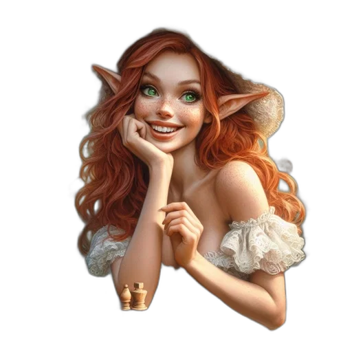 staff, jewelry, face, fantasy art transparent PNG cut-out