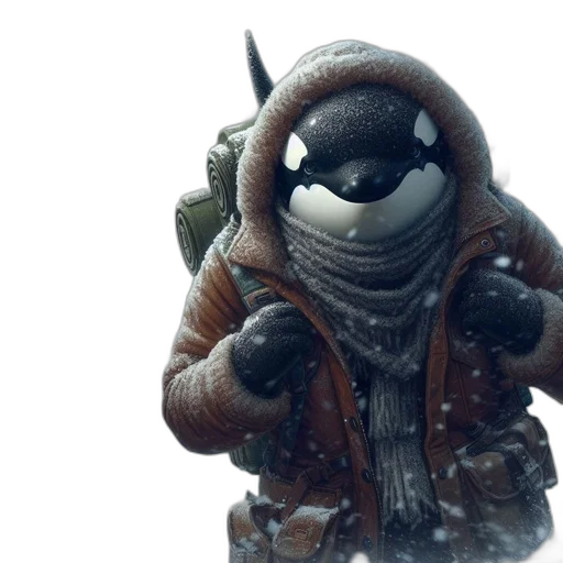 jacket, creature, animal, concept art transparent PNG cut-out