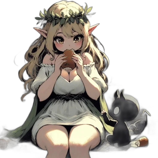 dragon, creature, staff, food transparent PNG cut-out