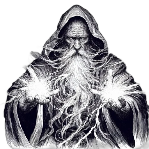 staff, mask, creature, face transparent PNG cut-out
