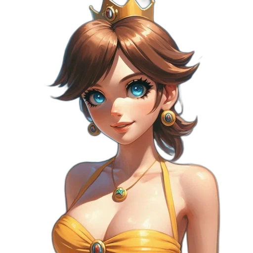 crown, dress, jewelry, staff transparent PNG cut-out