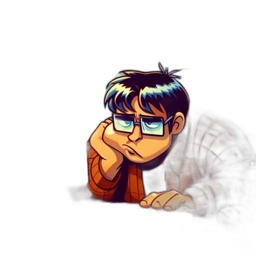 jacket, face, pixel art, concept art transparent PNG cut-out