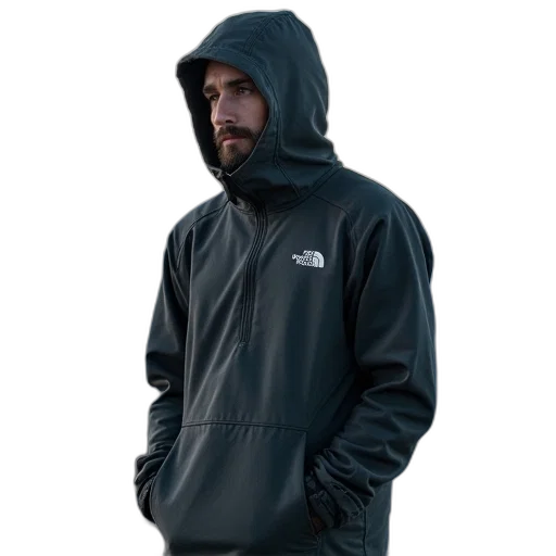 jacket, staff, cyberpunk, north transparent PNG cut-out