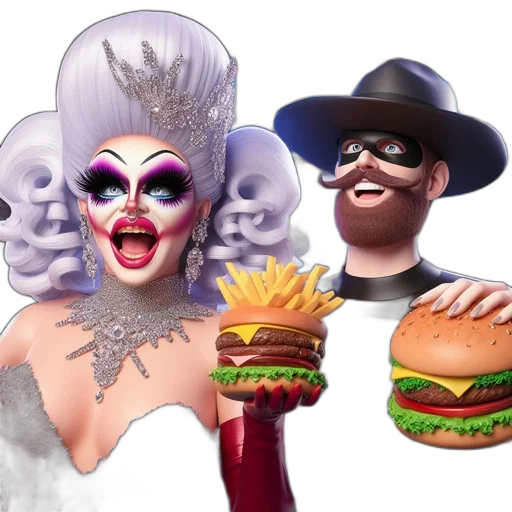 food, hat, concept art, cartoon transparent PNG cut-out