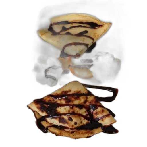 food, jacket, photorealistic, watercolor transparent PNG cut-out