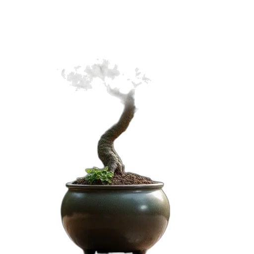 staff, dragon, tree, bottle transparent PNG cut-out