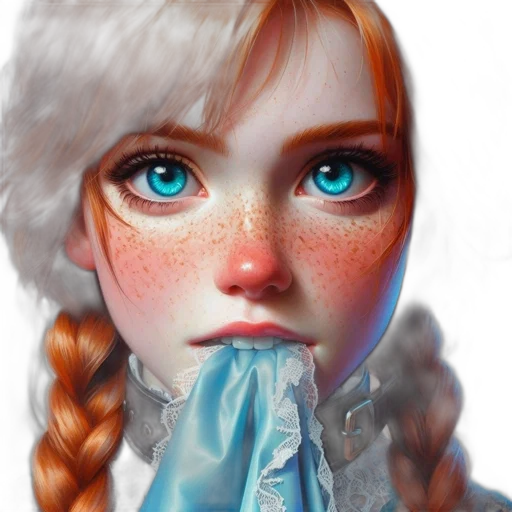 face, mask, fantasy art, photorealistic transparent PNG cut-out