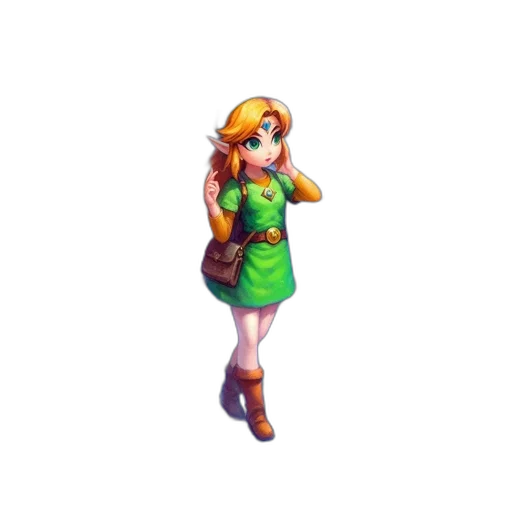 dress, staff, weapon, face transparent PNG cut-out